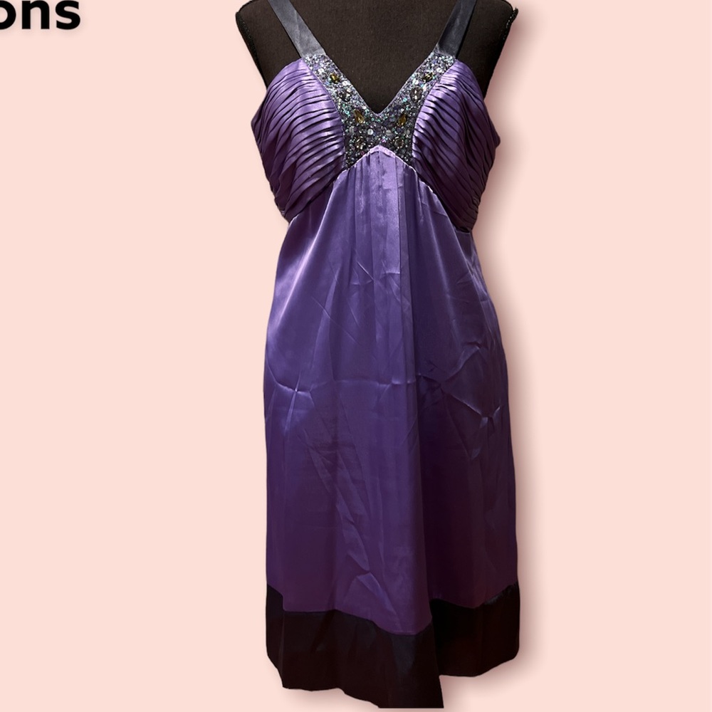 NW Collections Purple Dress